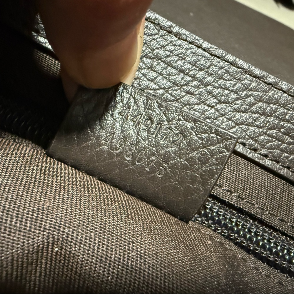Gucci Tan and Brown Monogram Messenger Bag - Picture 8 of 10